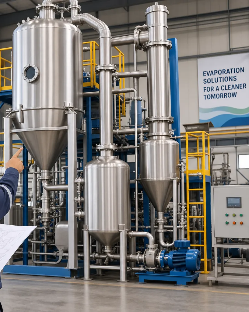 Selecting an Industrial Evaporator Manufacturer in Vadodara for Difficult Process Liquids