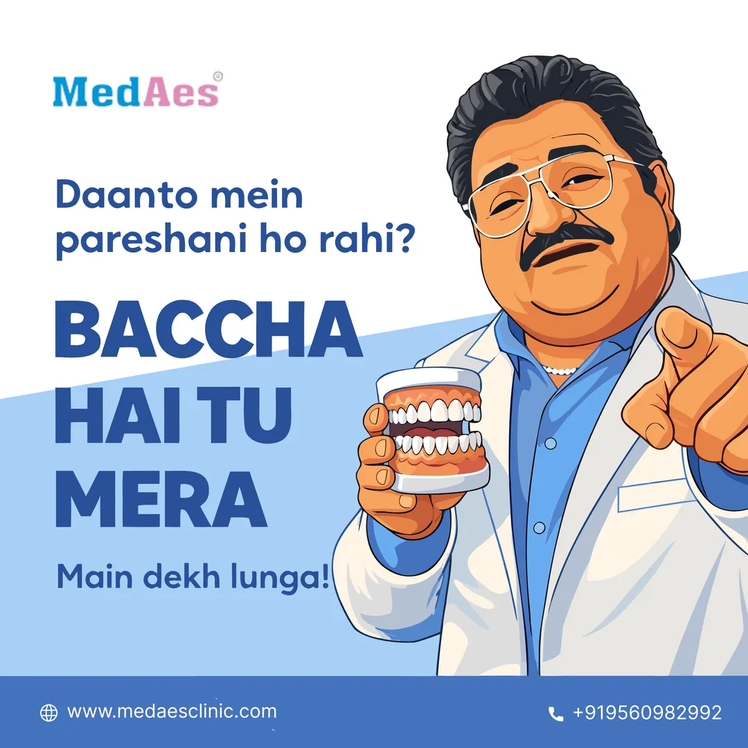 Pain ignore kar raha hai?
Ya delay kar raha hai? Aaj chhota issue hai.
Kal major treatment ban sak...