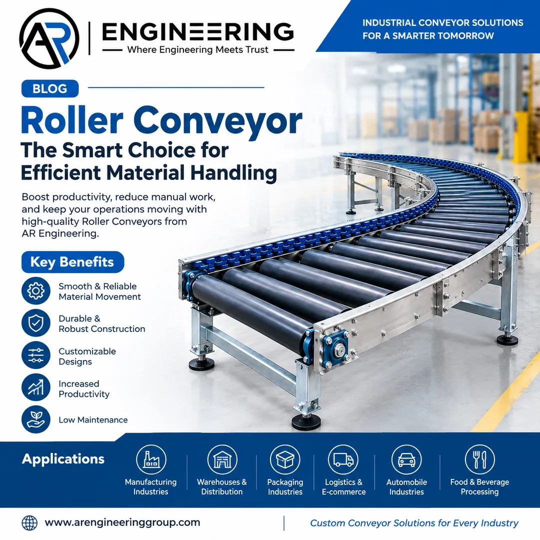 Roller Conveyor Manufacturer in India – AR Engineering