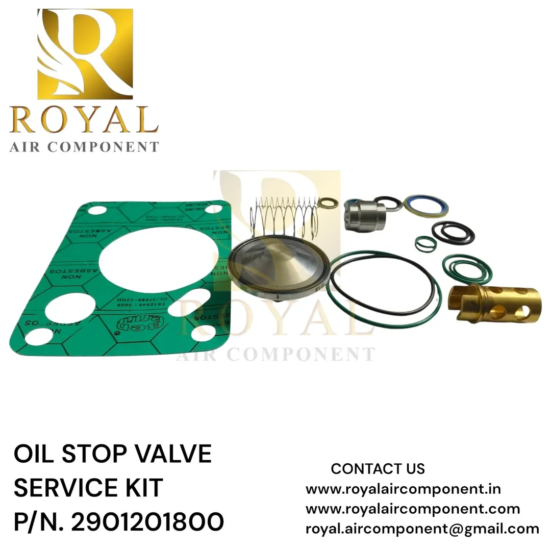 Atlas Copco Oil Stop Valve Service Kit Replacement (P/N: 2901201800)