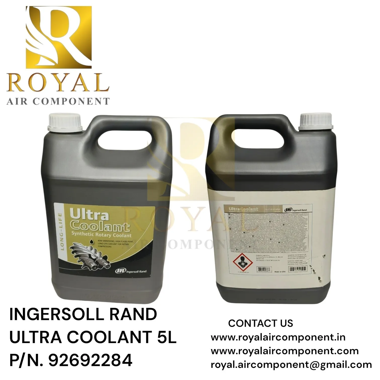 INGERSOLL RAND ULTRA COOLANT 5L P/N. 92692284
