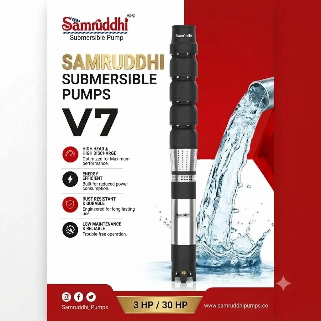 7.5 HP V6 to V7 Submersible Pump Ahmedabad