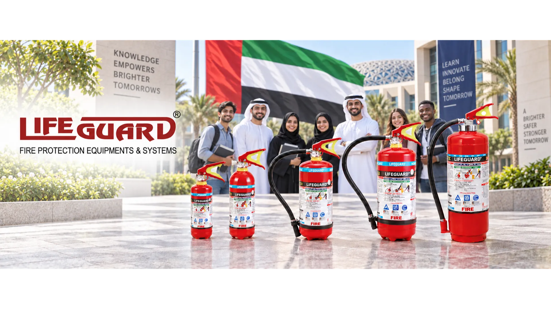 university fire extinguisher company UAE