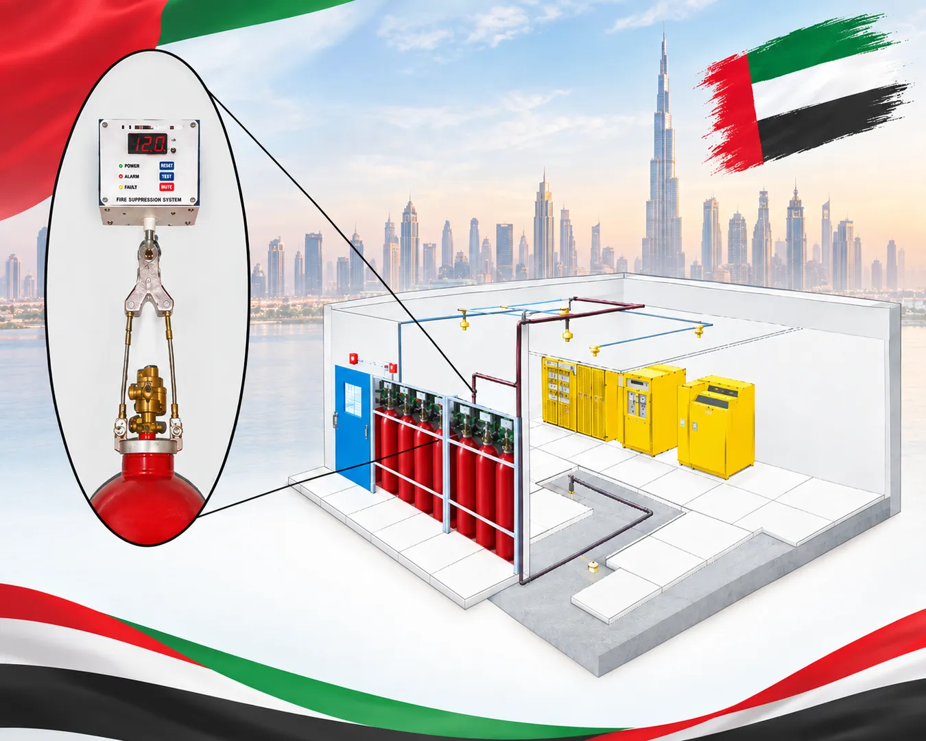 University Fire Suppression Manufacturer in UAE