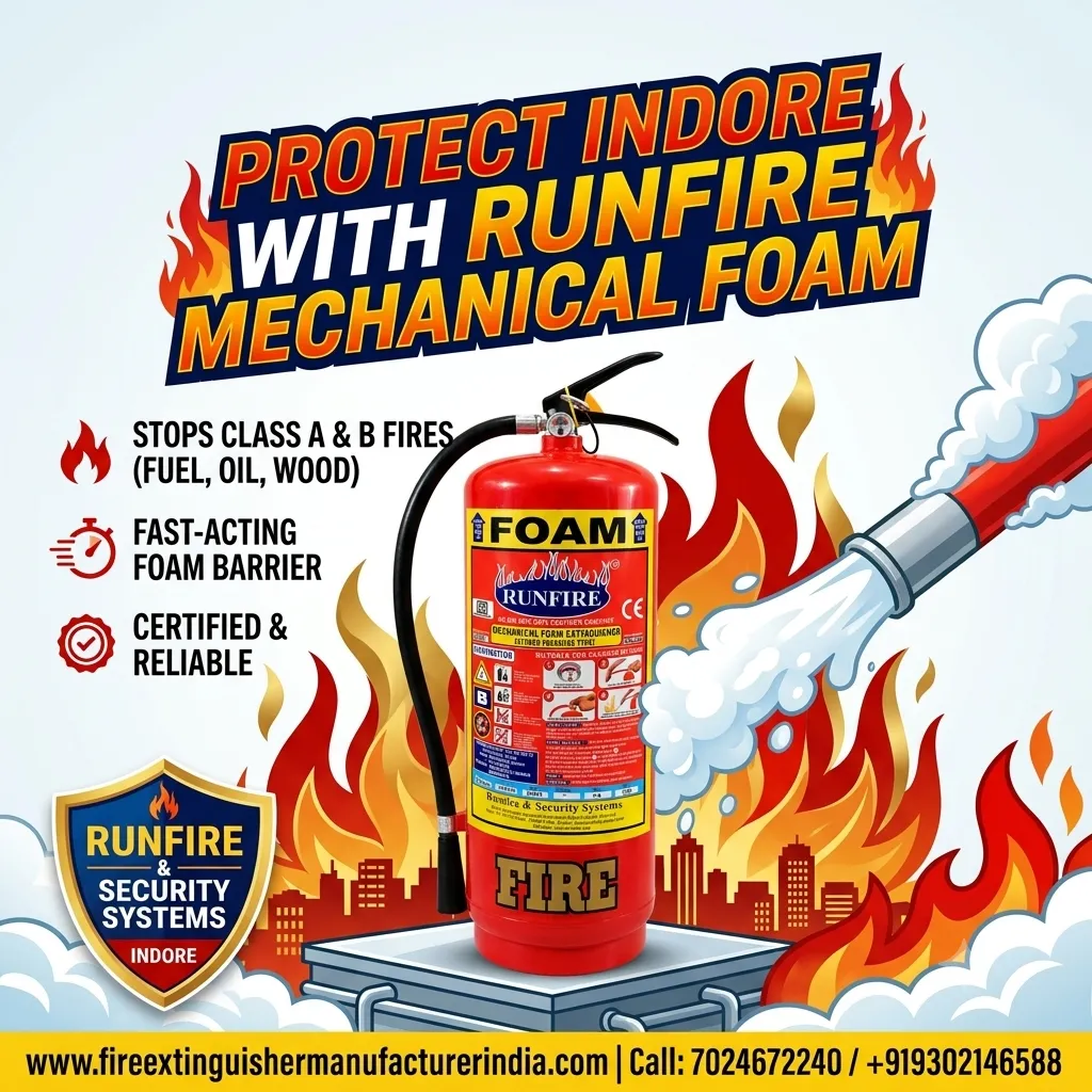 Mechanical Foam Fire Extinguisher