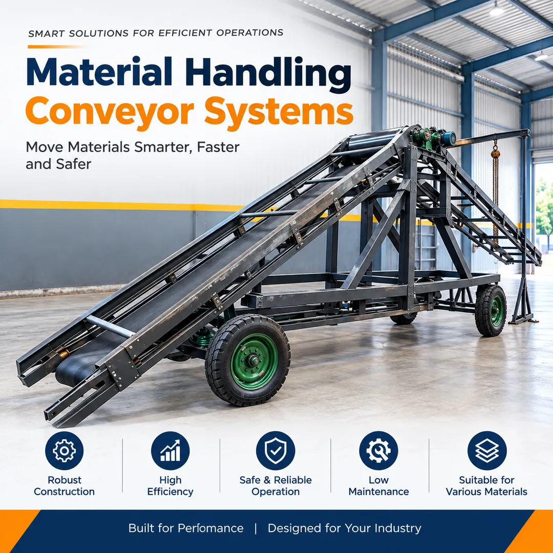Material Handling Conveyor Systems Manufacturer in Indore