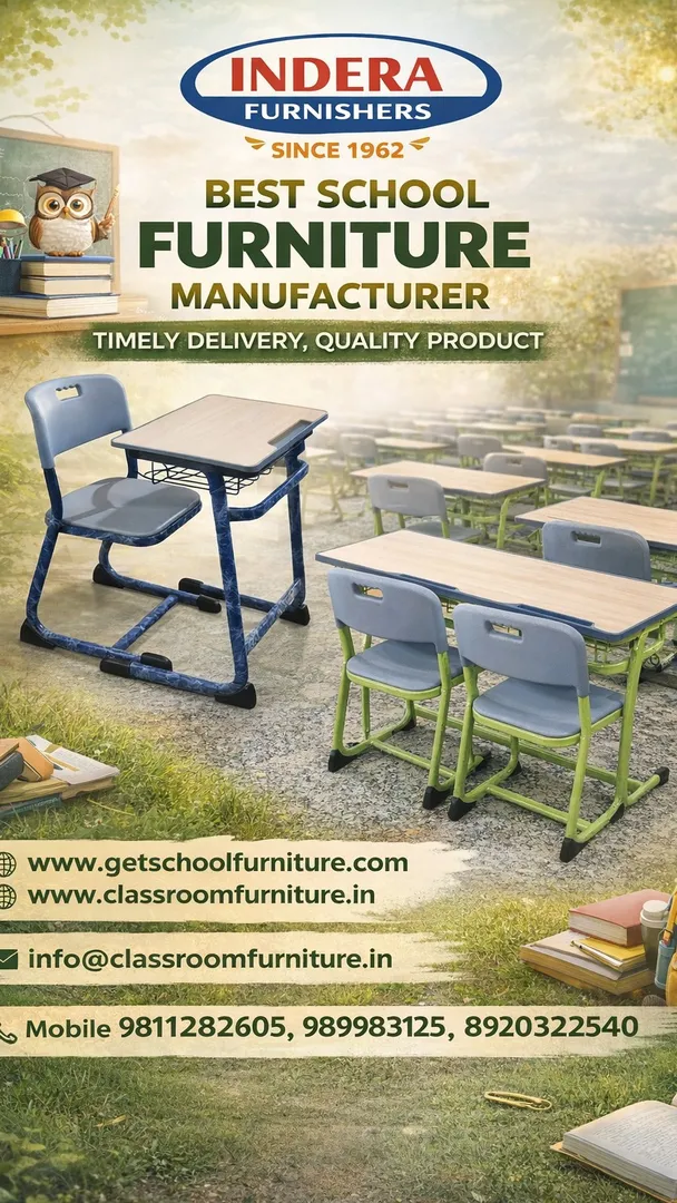 School Furniture Manufacturer in Delhi | Indera Furnishers Since 1962