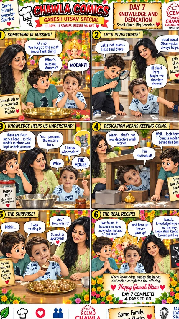 chawla comics Ganesh ji series
