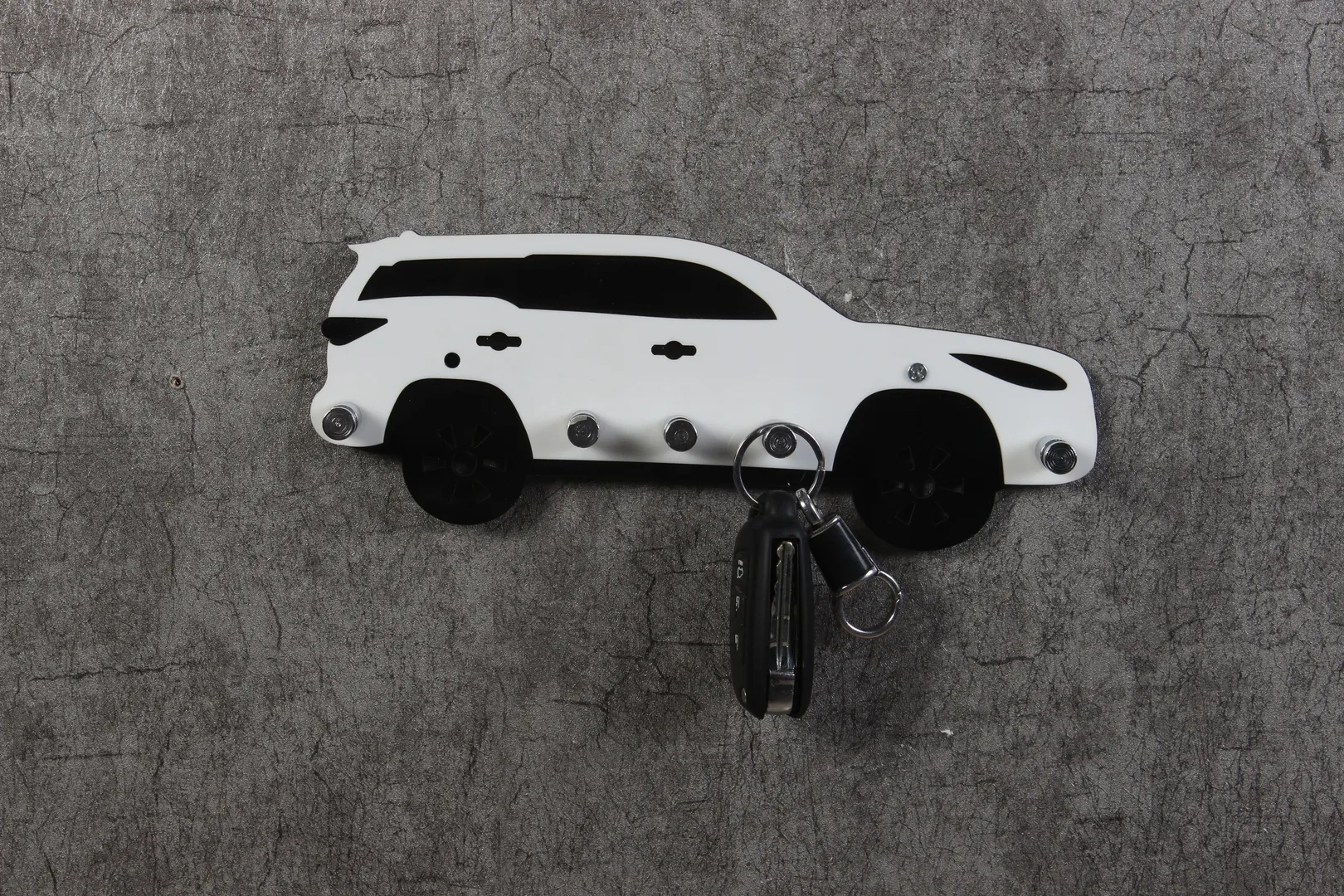 Acrylic car key stand