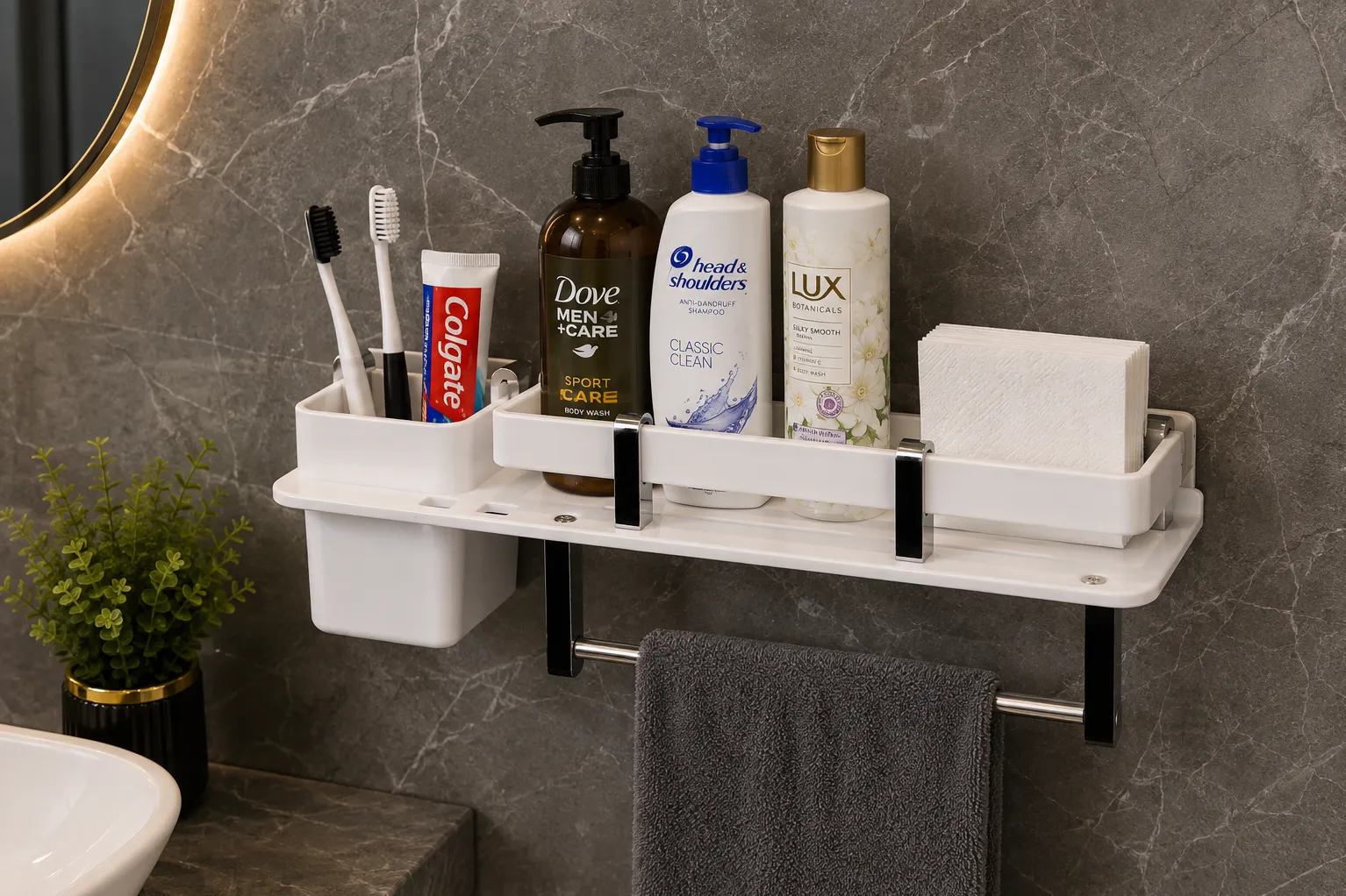 Acrylic 4 in 1 shelf
