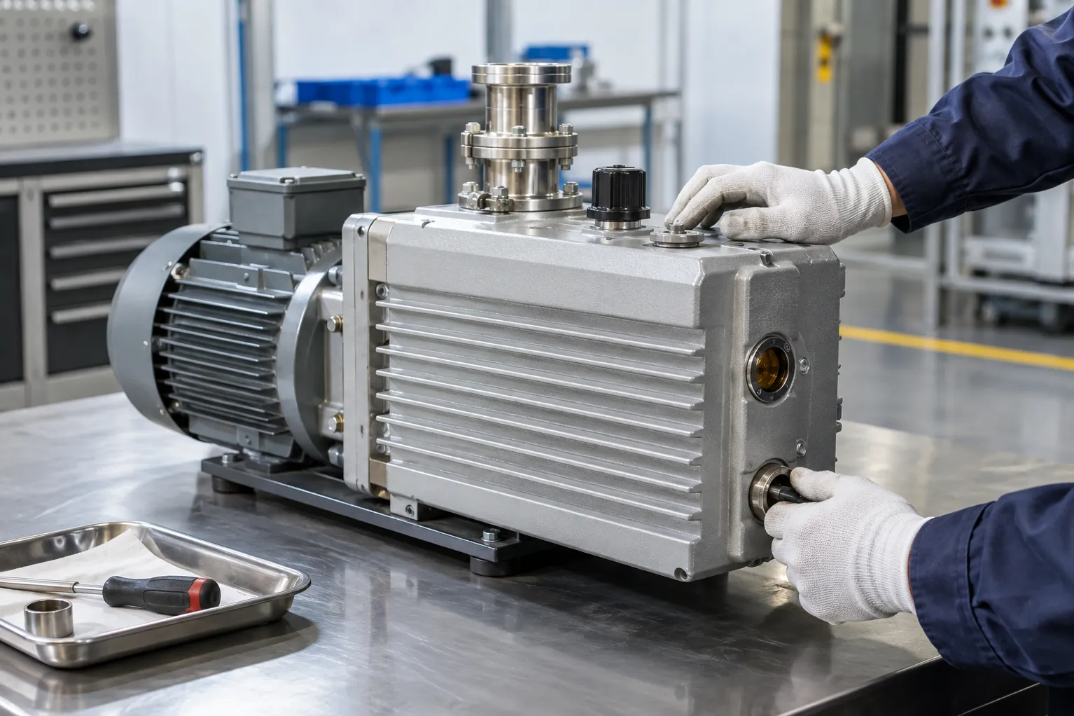 Oil Lubricated Vacuum Pump Maintenance for Reliable Factory Operation