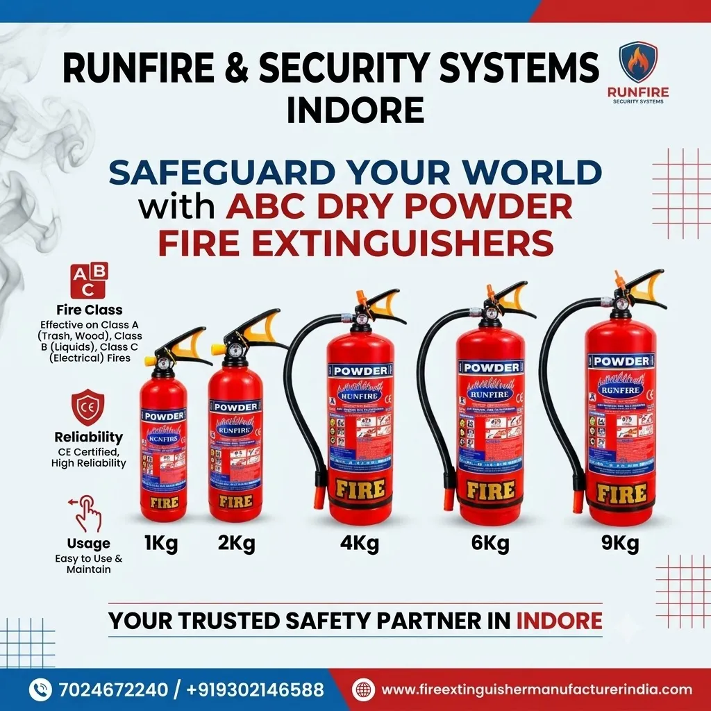 ABC Dry Powder Fire Extinguisher