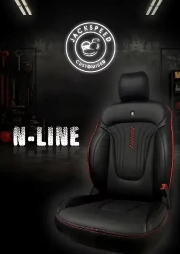 N LINE Leather Cover or Custom Seat Covers for Delhi Cars