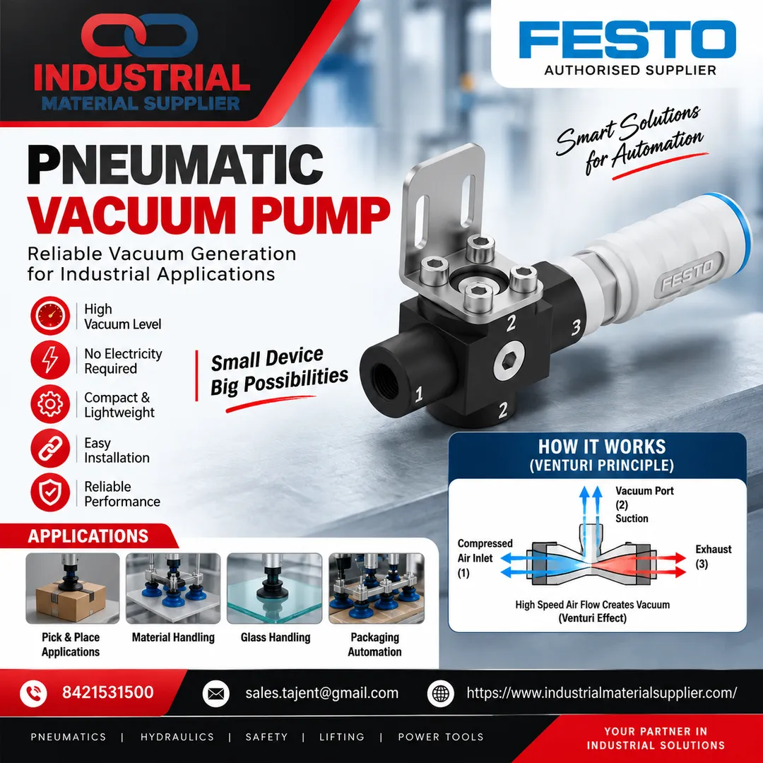 PNEUMATIC VACUUM PUMP