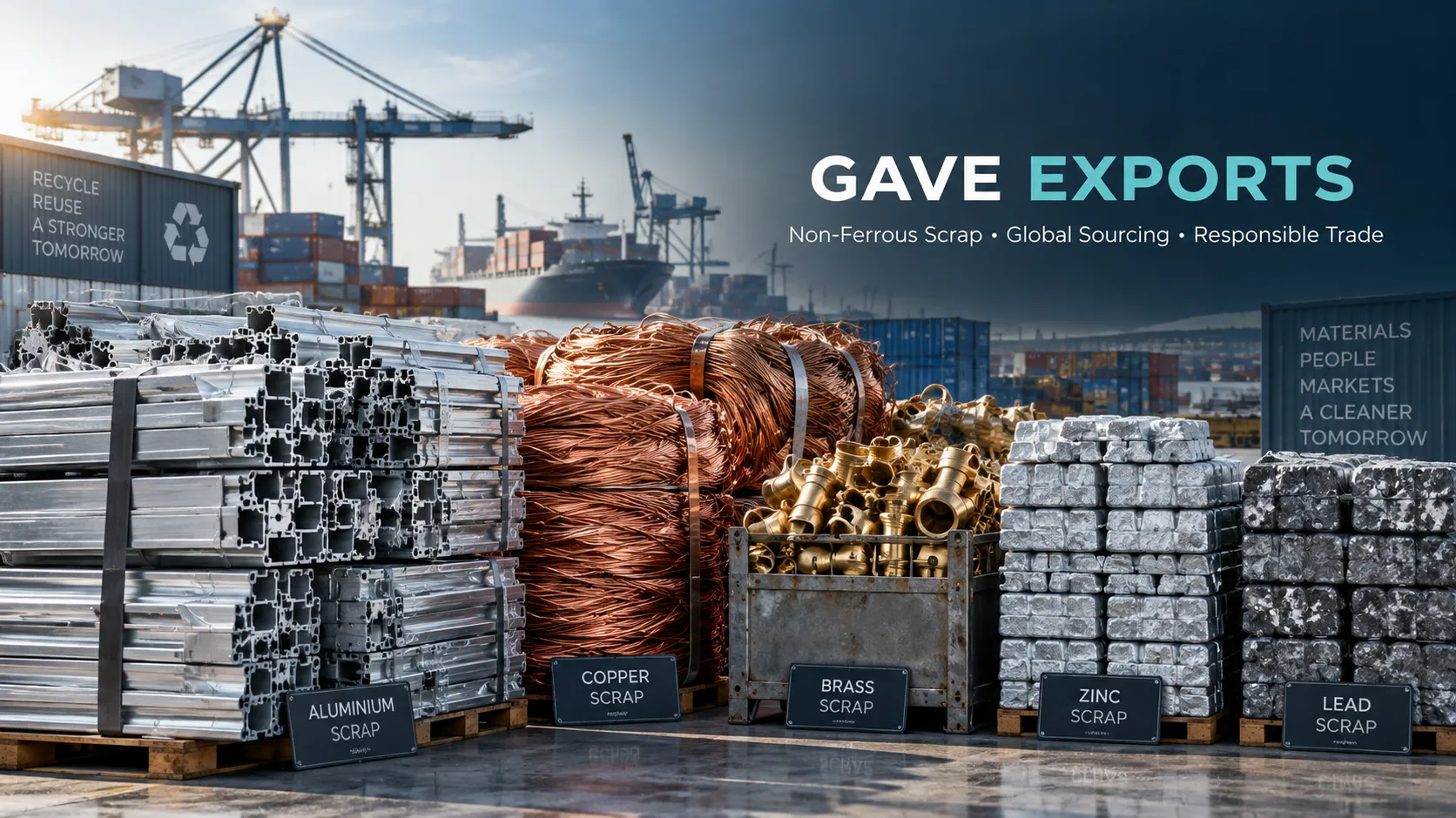 Non-Ferrous Metal Scrap Reliable Global Sourcing for Sustainable Industry