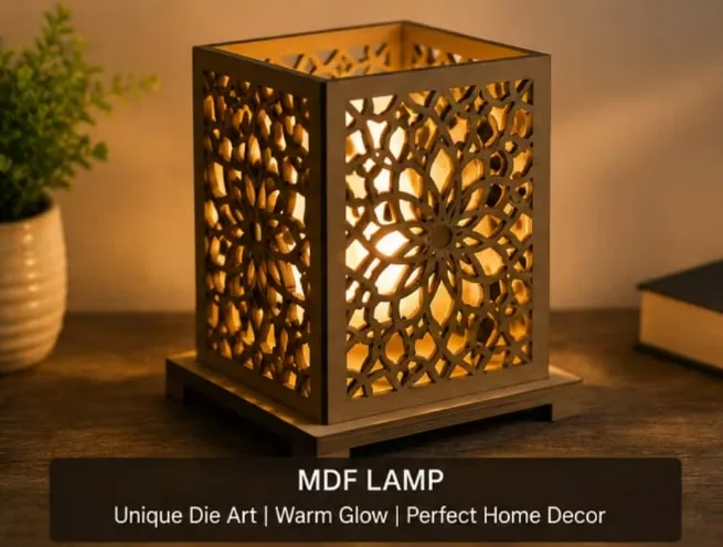MDF Home Décor Lamps Available in Noida