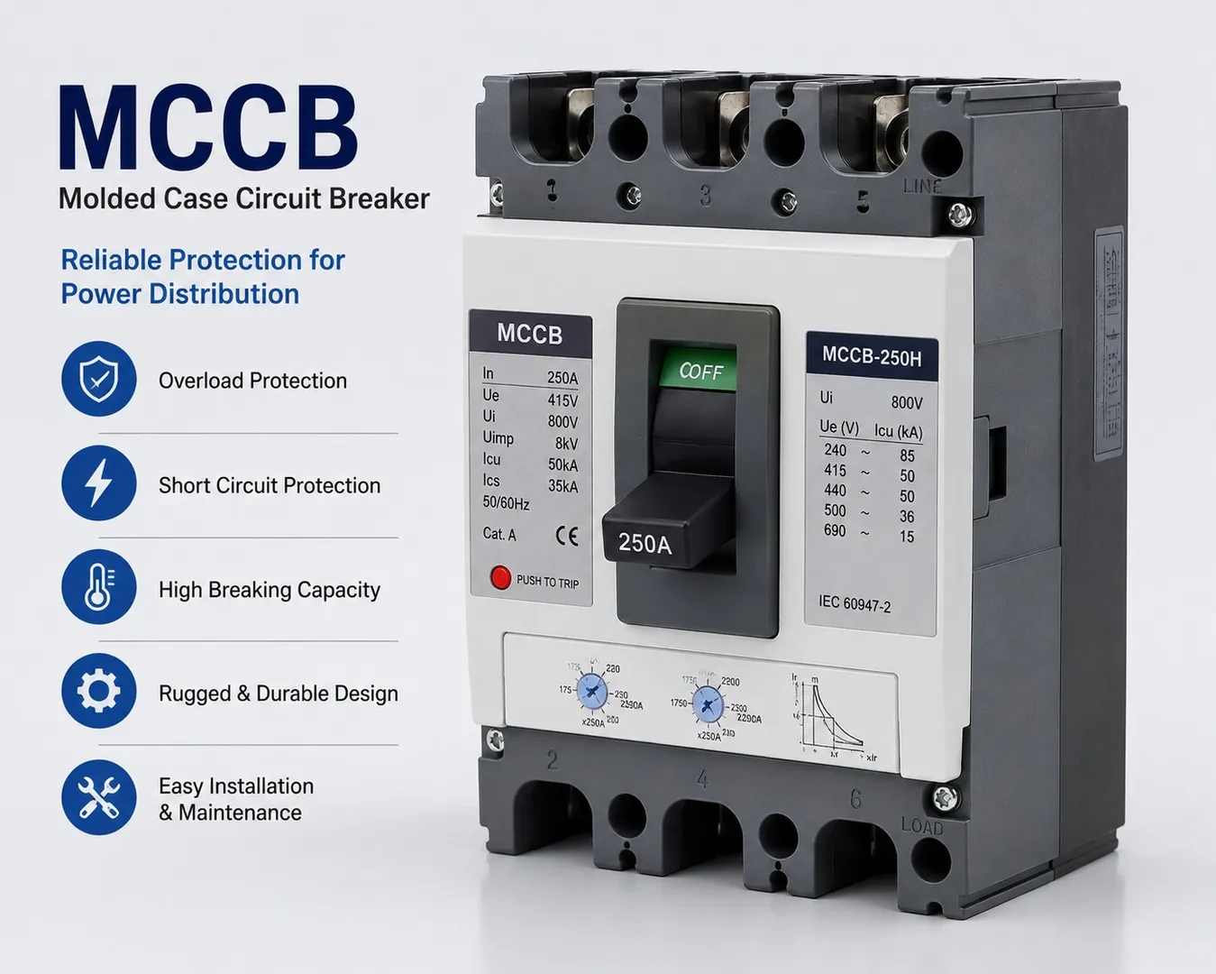 Where MCCBs Fit Into Modern Industrial Power Distribution