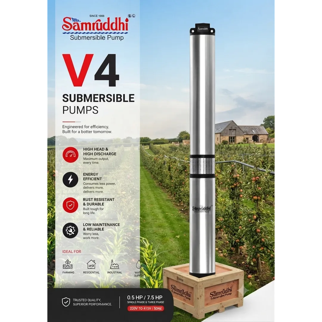 V4 Submersible Pump Dhambola Dungarpur