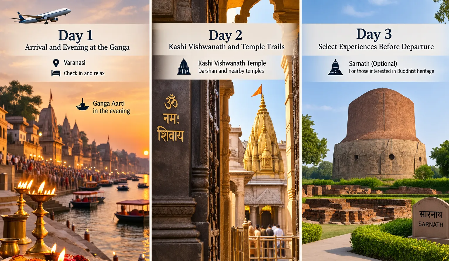 Building a Practical Kashi 3 Days Tour Itinerary From Bangalore