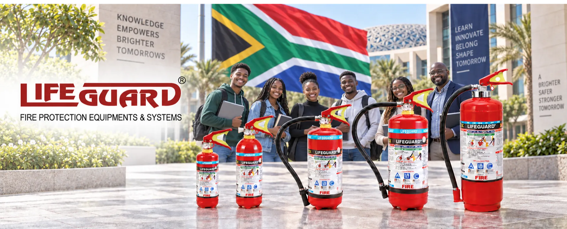 University Fire Safety Equipment Manufacturer for Africa