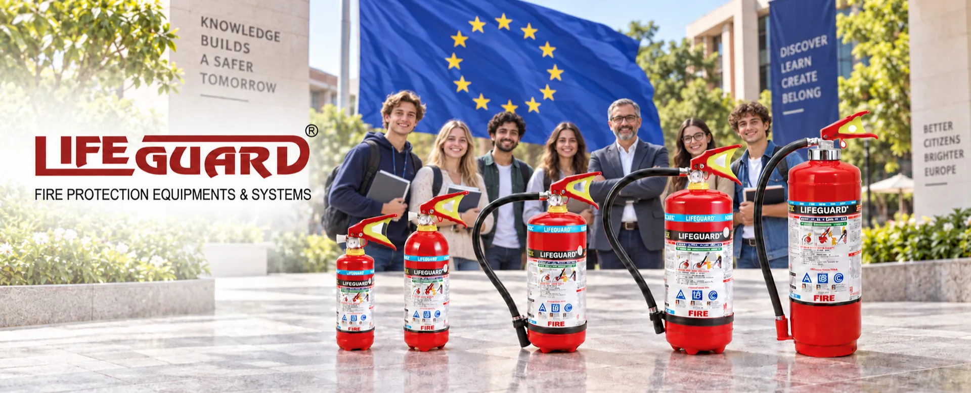 University Fire Safety Equipment Manufacturer for Europe