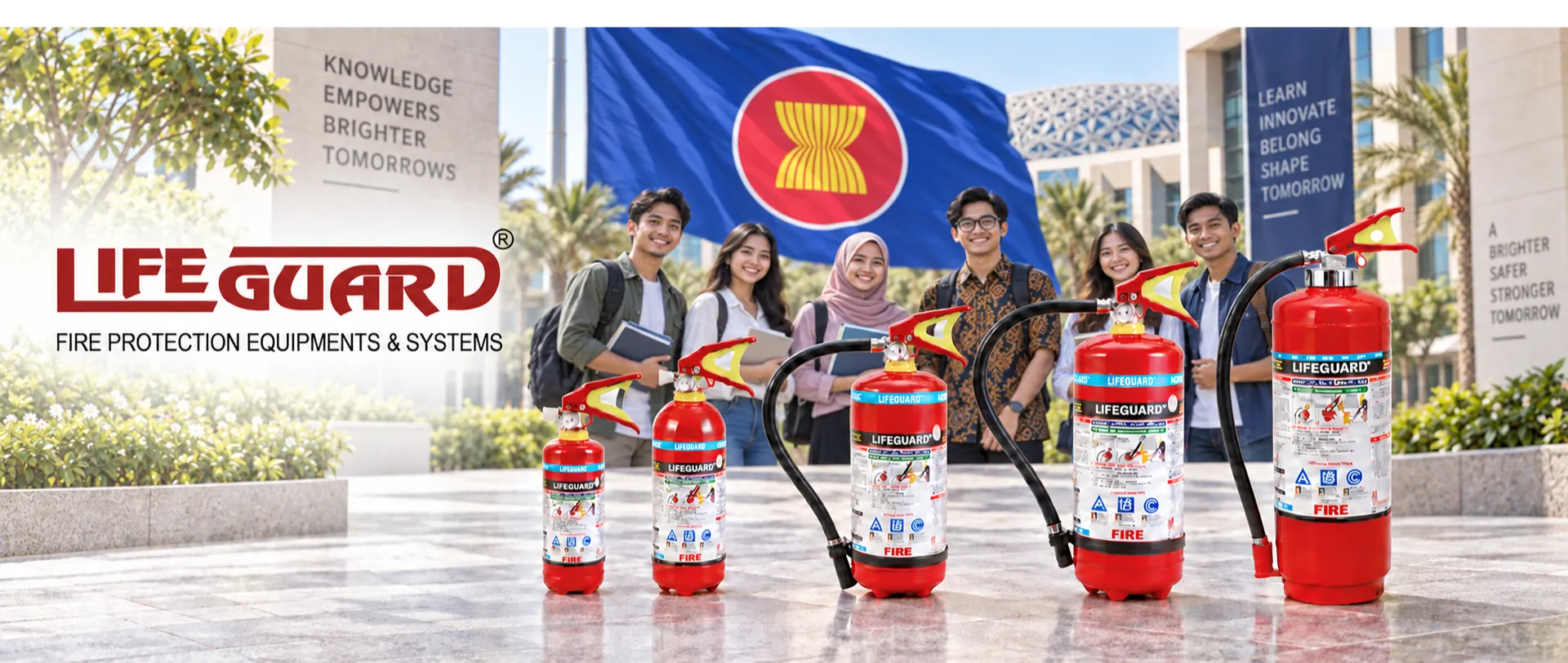 University Fire Safety Equipment Manufacturer in Asia