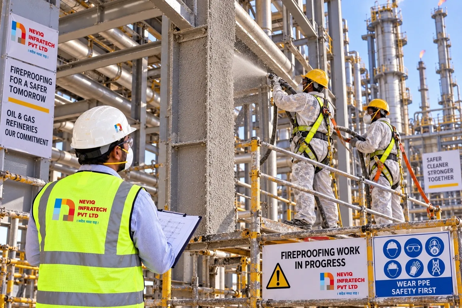 Fireproofing Contractors for Oil & Gas / Refineries