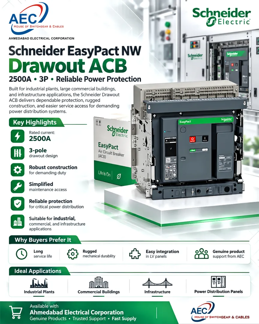 Schneider 2500A ACB in Navi Mumbai
