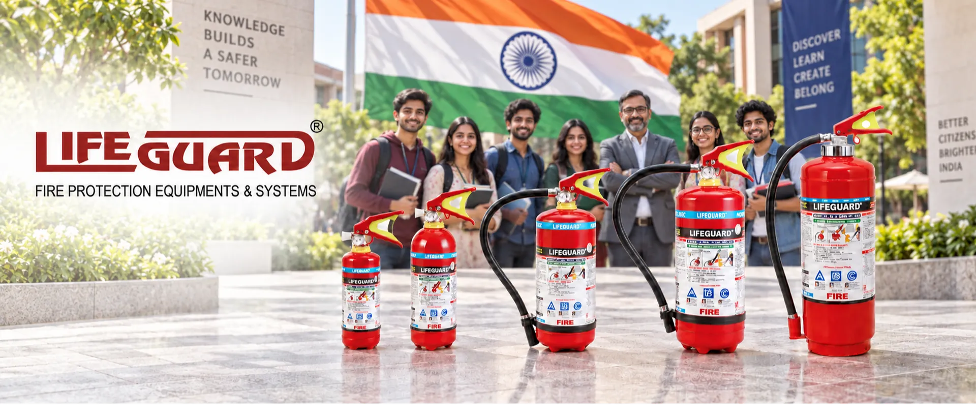 University Fire Safety Equipment System Provider in India