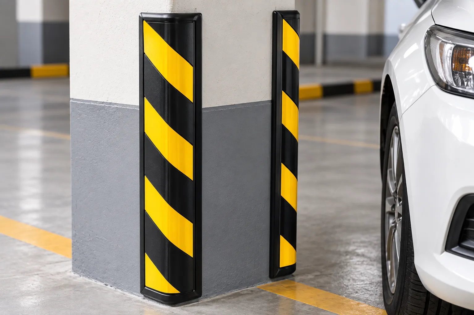 How to Choose Rubber Column and Corner Guards for Parking and Industrial Properties