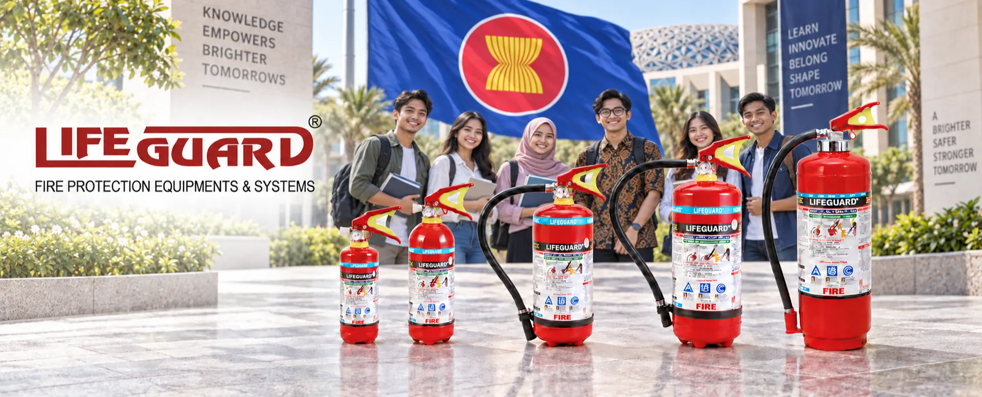 University Fire Safety Equipment Solutions in Asia