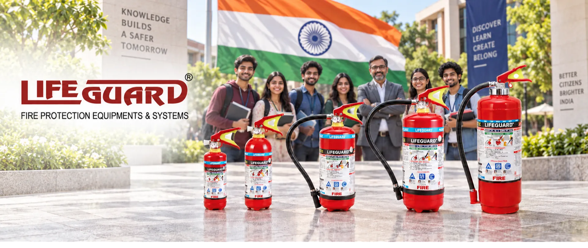 University Automatic Fire Suppression Exporter India