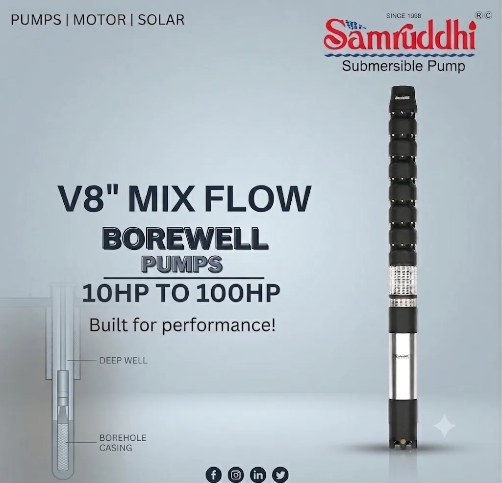 V8 mixed flow agriculture pump Kanpur Dehat