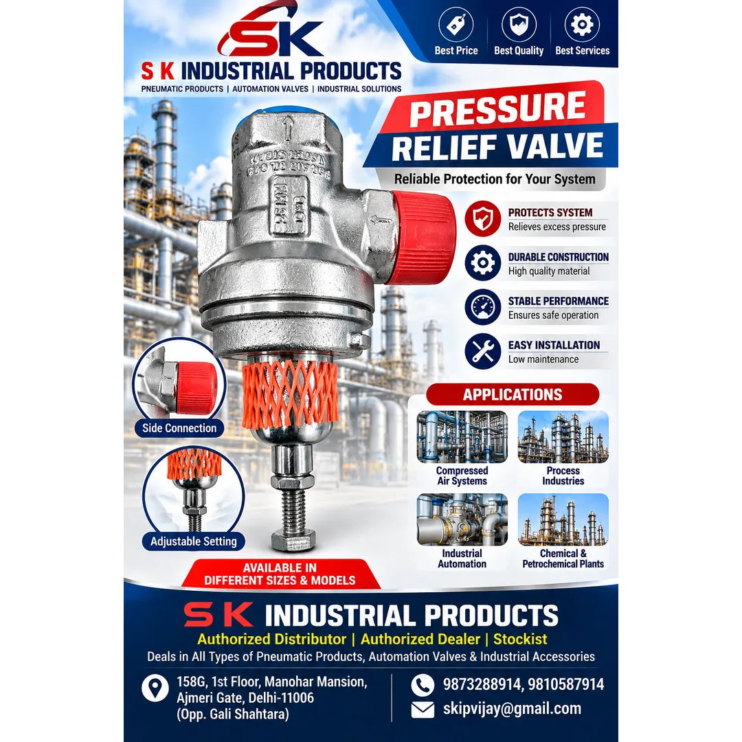 Pressure Relief Valve Dealer