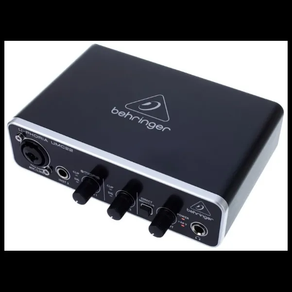 šļø MUSIC EMPORIO | BEHRINGER UMC22 AUDIO INTERFACE ā AVAILABLE NOW!