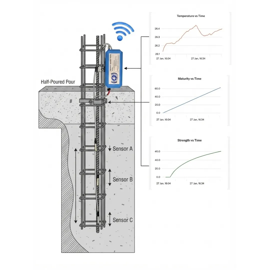 Role of the Concrete Maturity Method in Predicting Early-Age Strength of In-Situ Concrete Structures