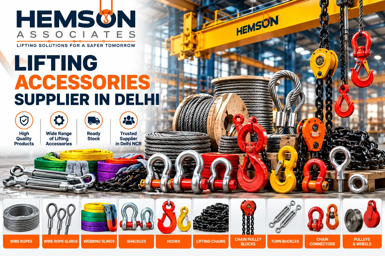 Lifting Accessories Supplier In Delhi
