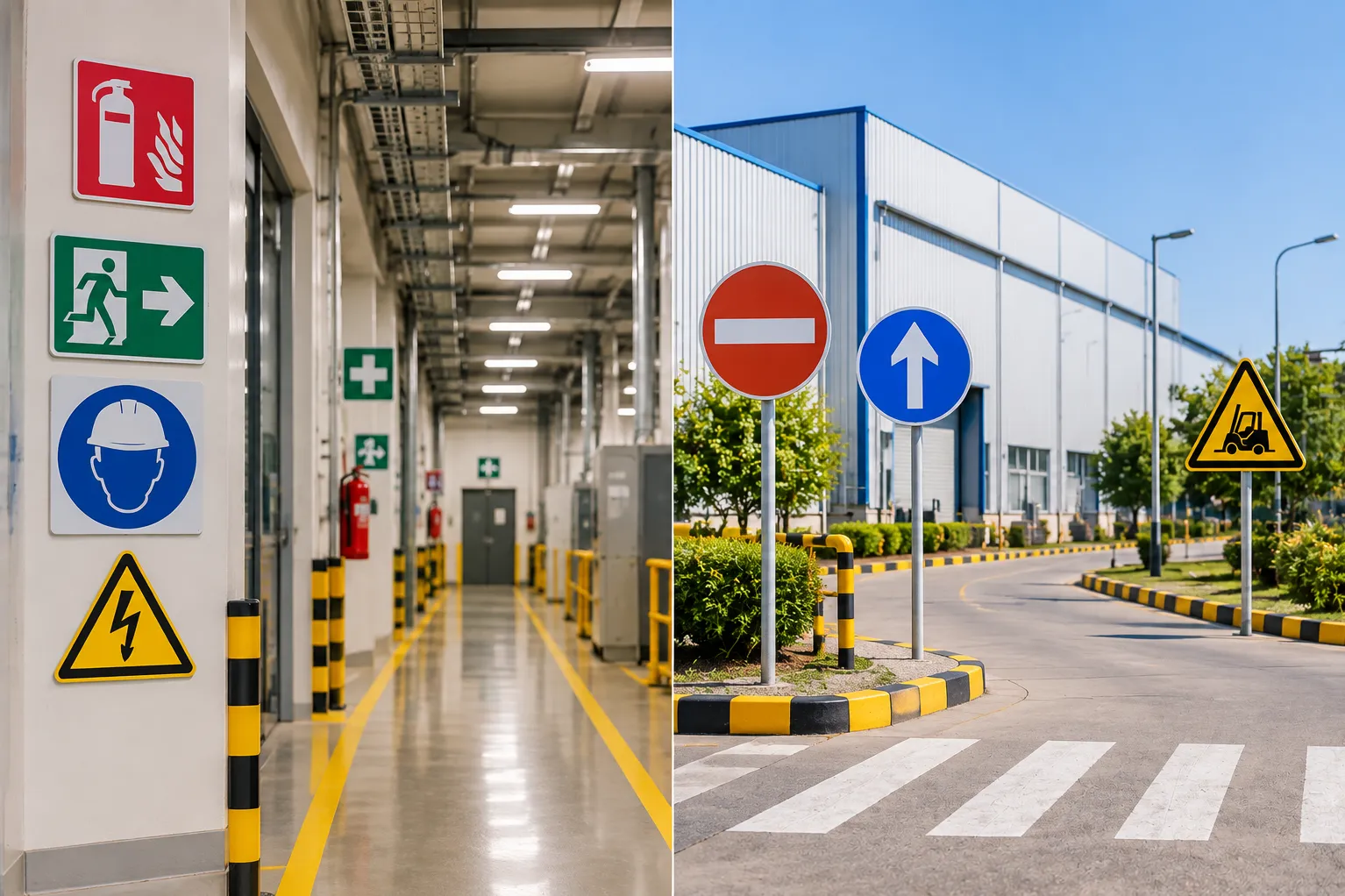 Making Facilities Easier to Navigate With Indoor and Outdoor Safety Signages