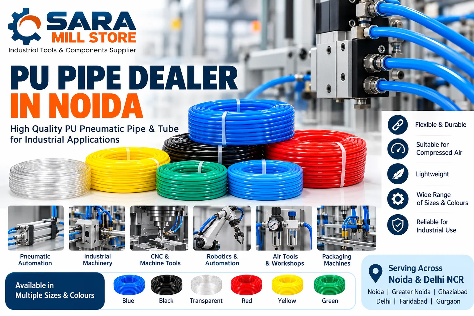 PU Pipe Dealer In Noida