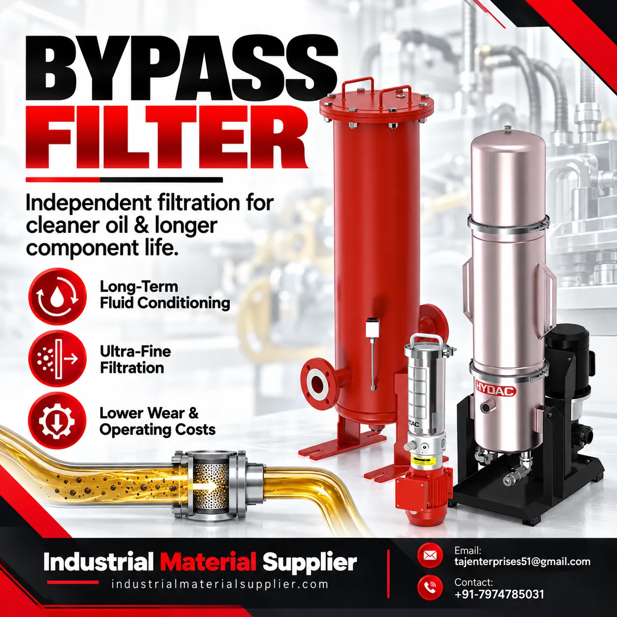 HYDAC Bypass filter