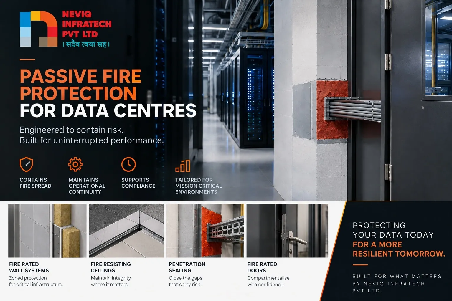Passive Fire Protection for Data Centres | NEVIQ INFRATECH