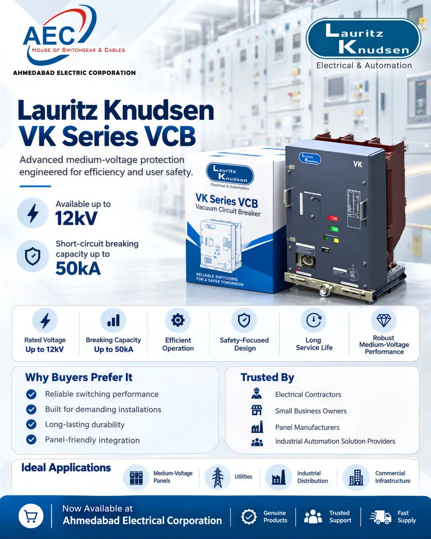 Lauritz Knudsen (L&T) Switchgear Distributor in Halol GIDC
