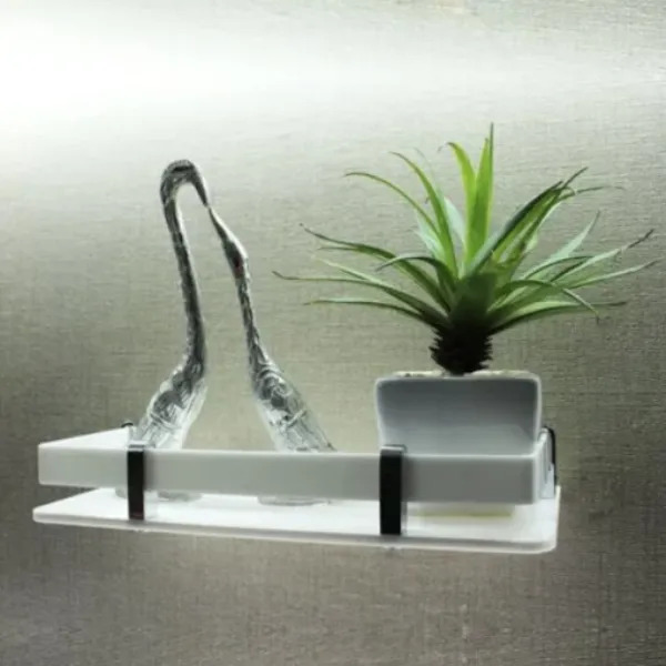 When a Wall Mounted Acrylic Shelf Works Best in Modern Interiors