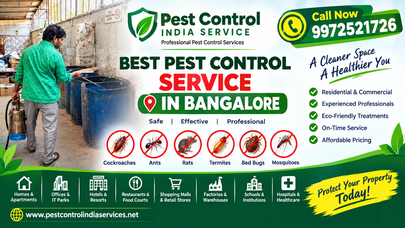 Pest Control Services in Bangalore