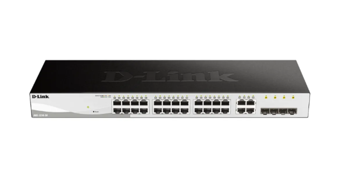 28-Port Gigabit Smart Managed Switch DGS-1210-28