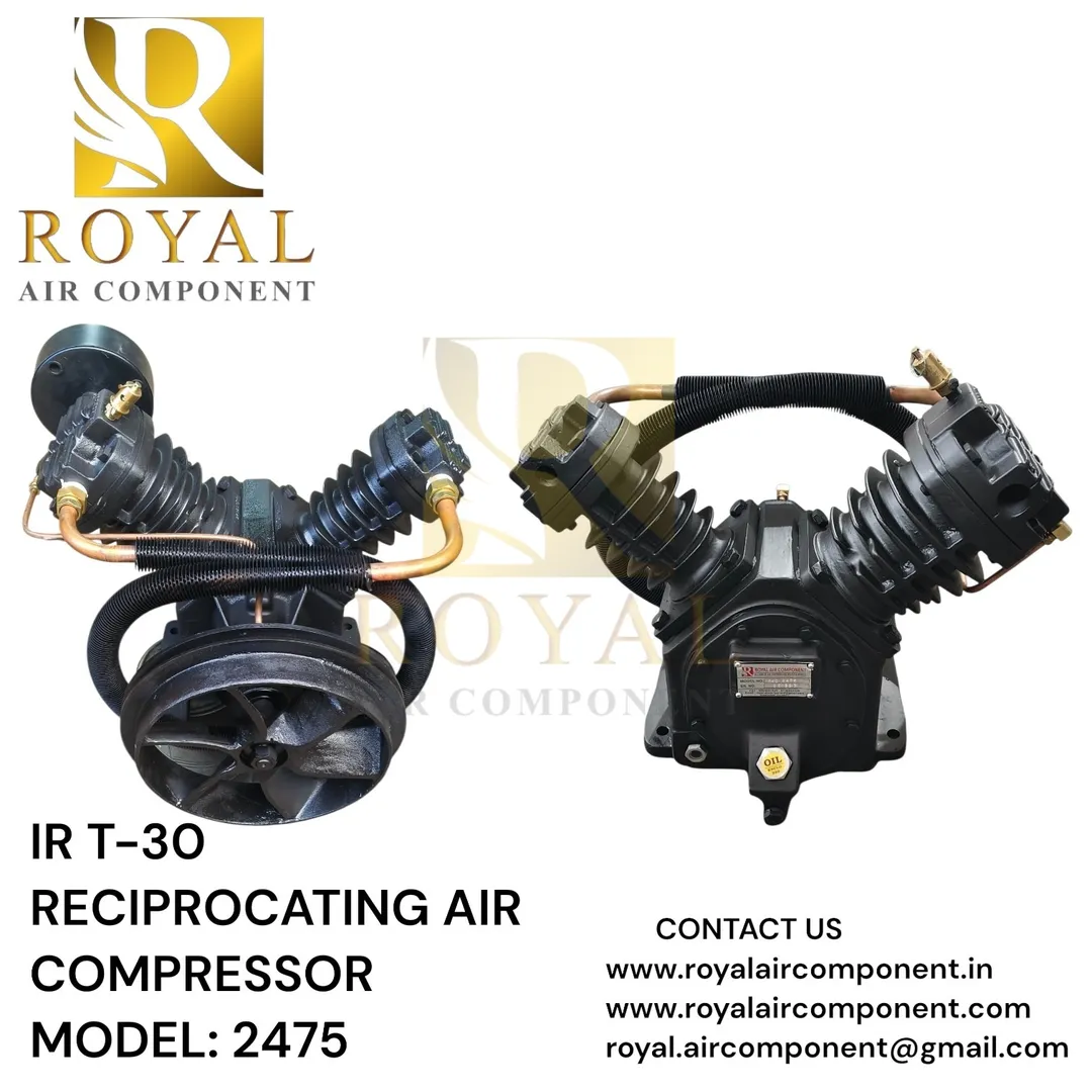 INGERSOLL RAND T-30 7.5 HP RECIPROCATING AIR COMPRESSOR | MODEL 2475