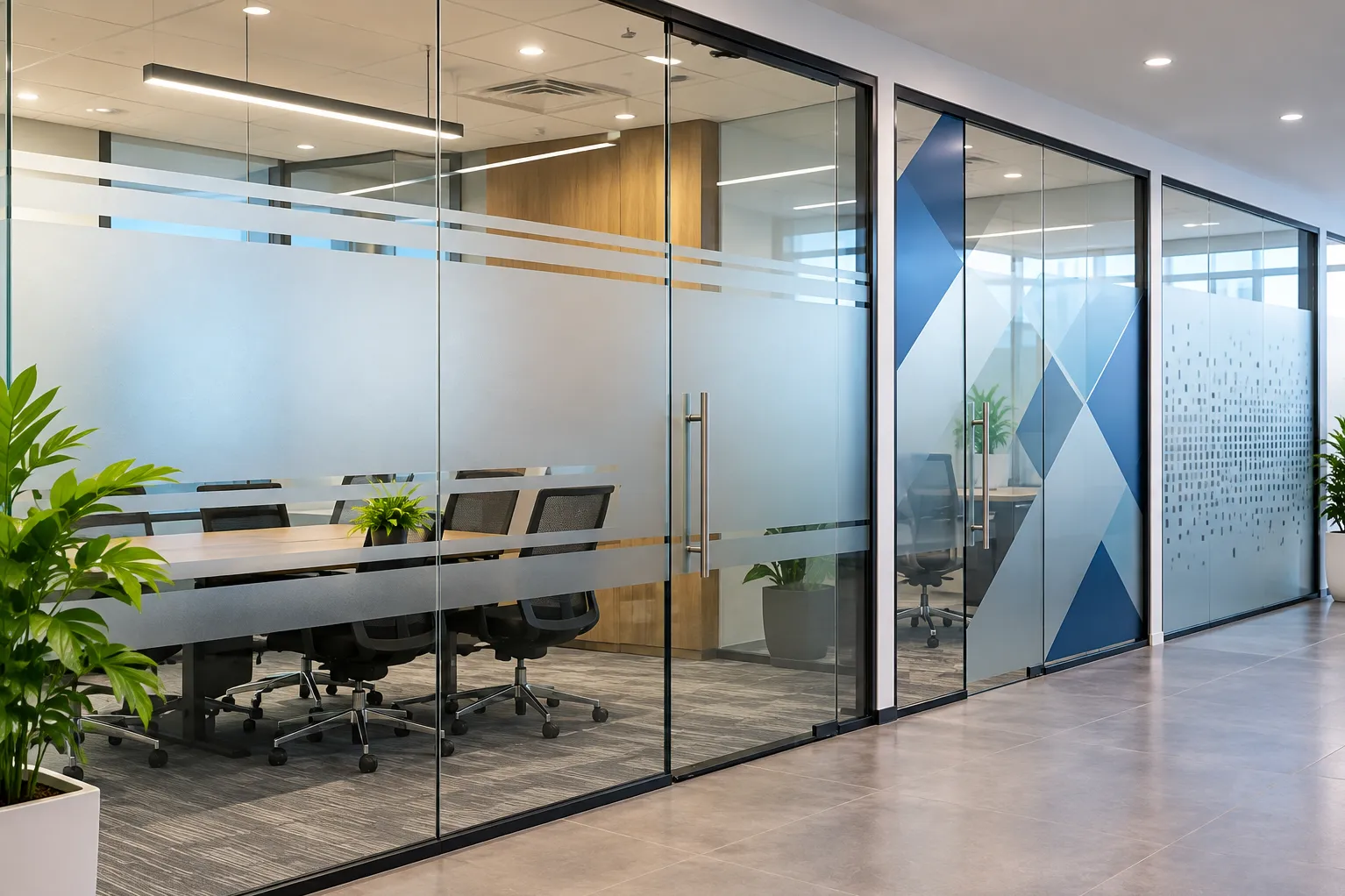 Glass Film Applications That Improve Privacy and Workplace Branding