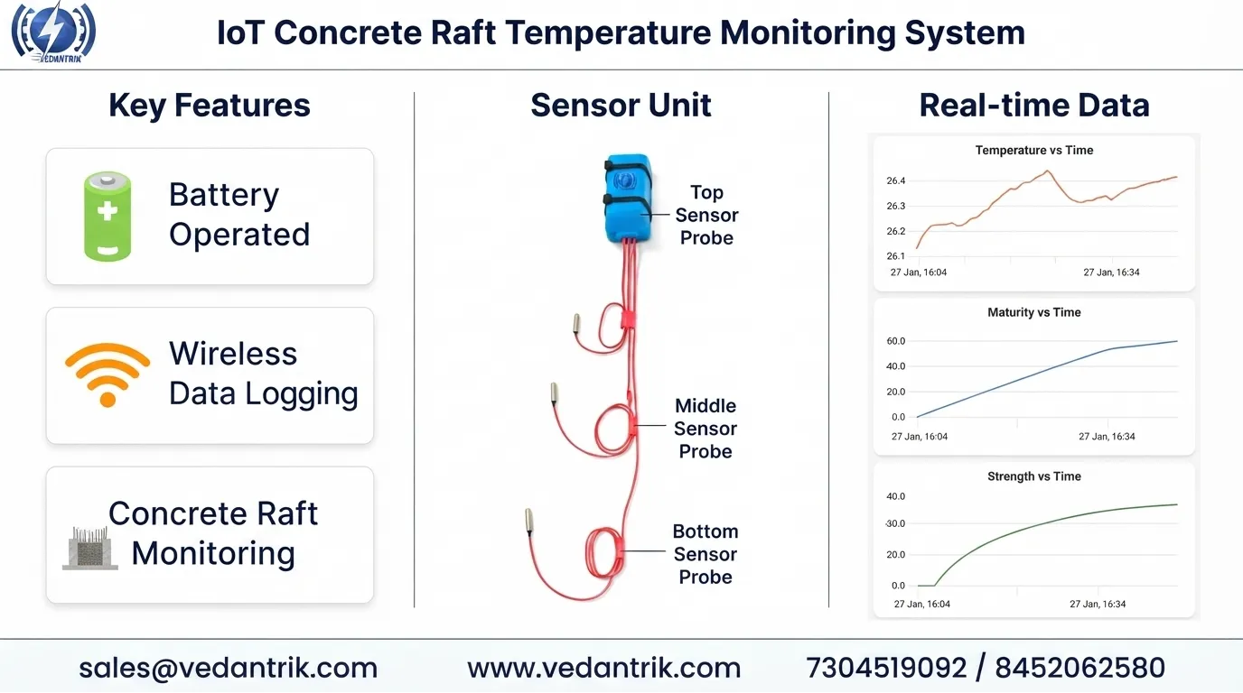 Real-Time Concrete Strength Estimation Using Advanced Maturity Sensors with 4-Point Sensors