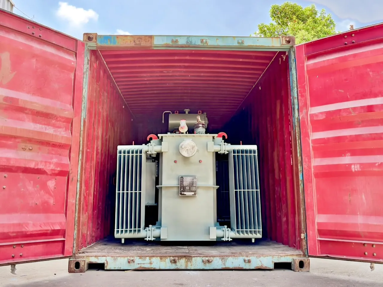 Export of 2 MVA Custom Intermediate Transformer for Motor Testing Lab