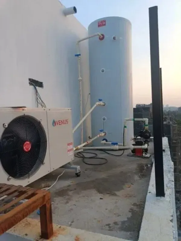 V Guard 500lpd Heat Pump Stopping Early in Delhi